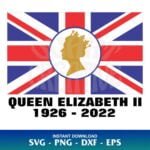 queen elizabeth 1926 -2022 SVG