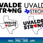 uvalde strong svg pray for texas svg