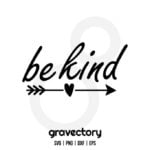 Be Kind SVG Free