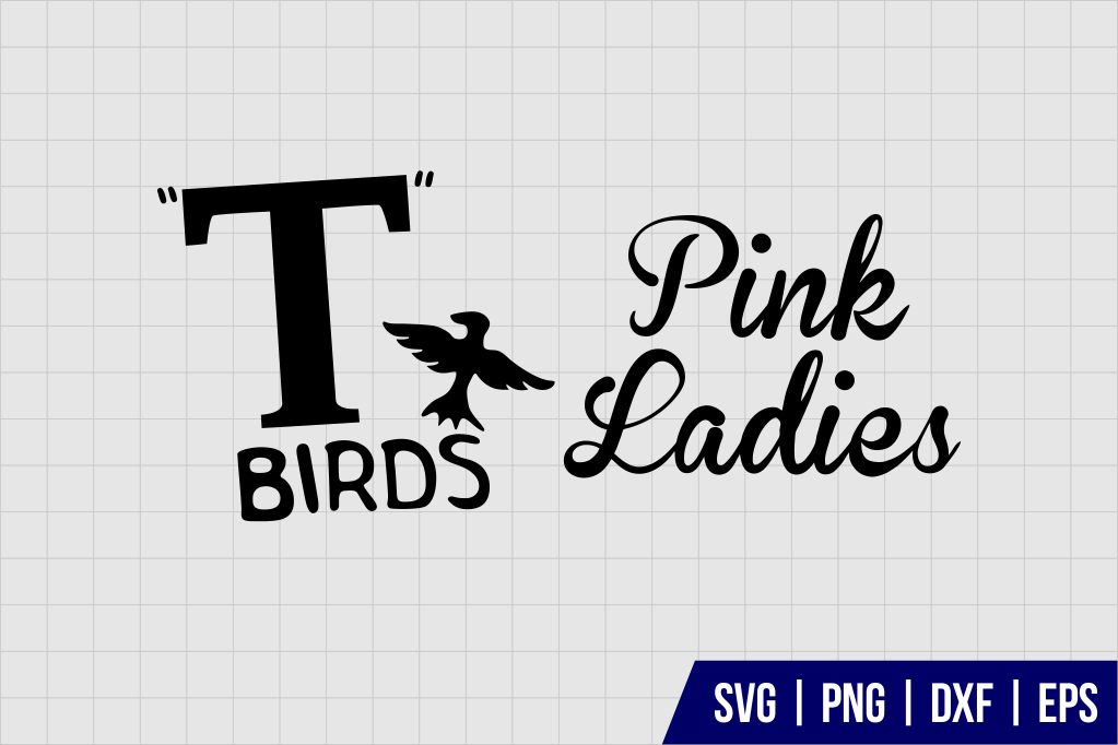 Grease T Birds SVG