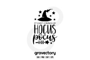 Its Just A Bunch Of Hocus Pocus SVG Free