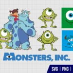 Monsters Inc SVG Cut File