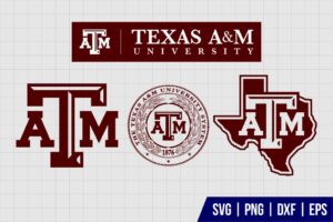 Texas A&M Logo SVG Bundle