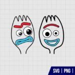 Toy Story Forky SVG