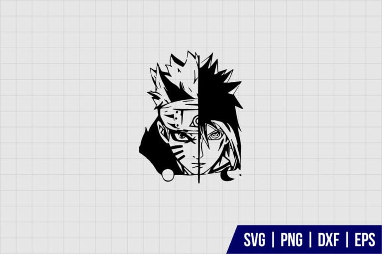 Uzumaki Naruto Anime SVG - Gravectory