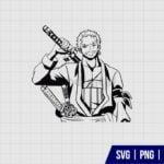 Zoro One Piece SVG