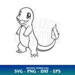 charmander pokemon svg cricut