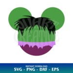 mickey mouse hulk svg