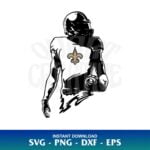 new orleans saints football player svg
