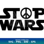 stop wars svg