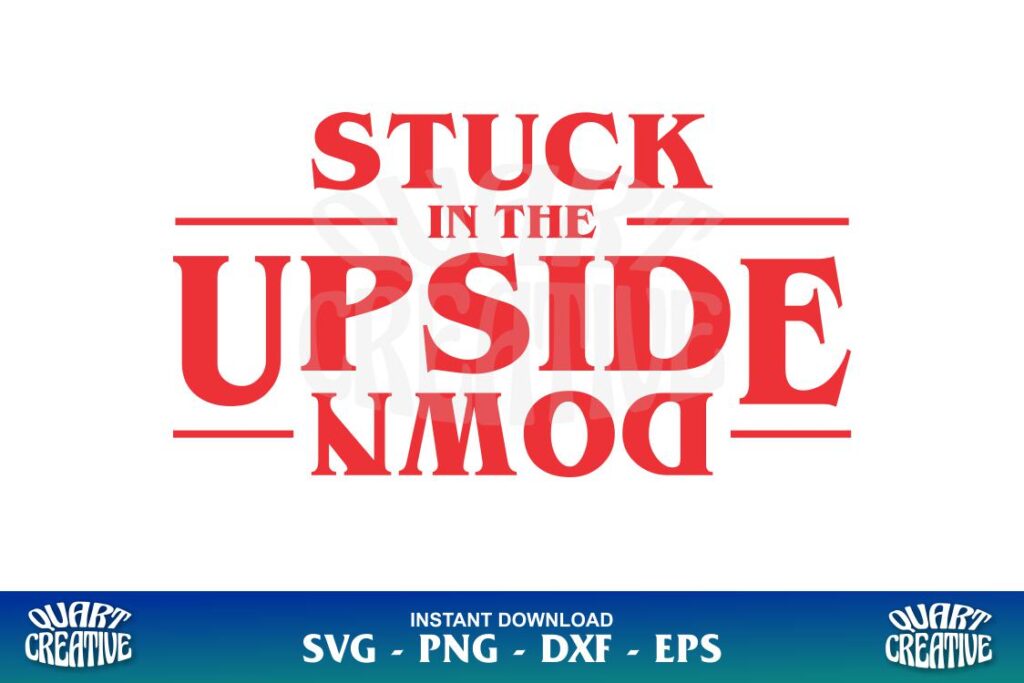 stuck in the upside down svg