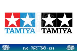 tamiya logo svg cricut