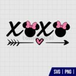 Minnie XOXO SVG