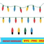 Christmas Lights SVG