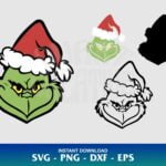 The Grinch SVG Layered