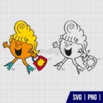 Little Miss Fabulous SVG