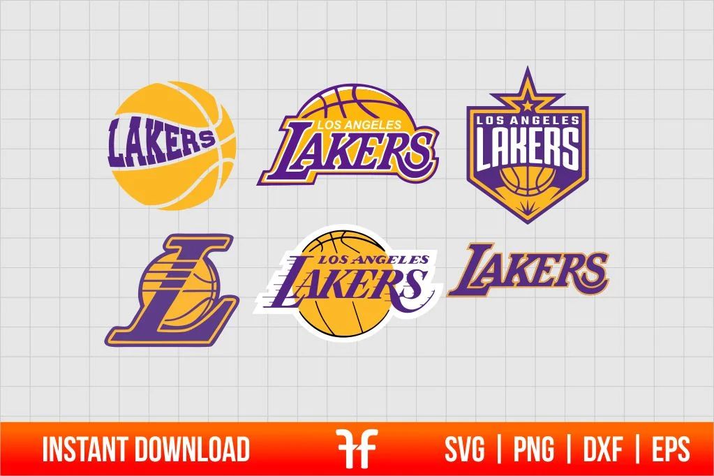 Los Angeles Lakers SVG Cut Files
