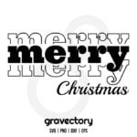 Merry Christmas Shirt SVG Free