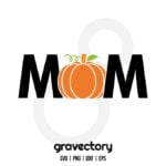 Mom Pumpkin SVG Free