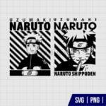 Naruto Uzumaki Anime SVG
