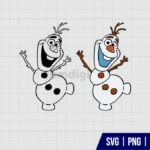 Olaf The Snowman SVG
