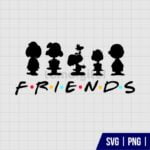Snoopy Friends SVG
