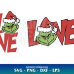 Love Grinch SVG