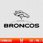 Broncos Denver SVG Cut File