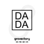 Dada Square SVG Free