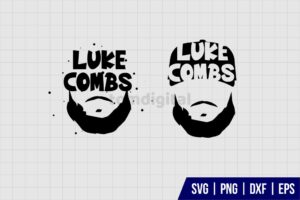 Luke Combs SVG