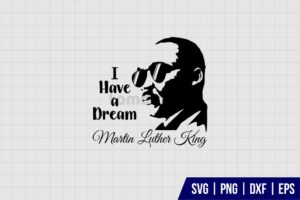 Martin Luther King SVG