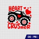 Heart Crusher SVG