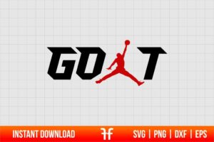 Michael Jordan Goat SVG