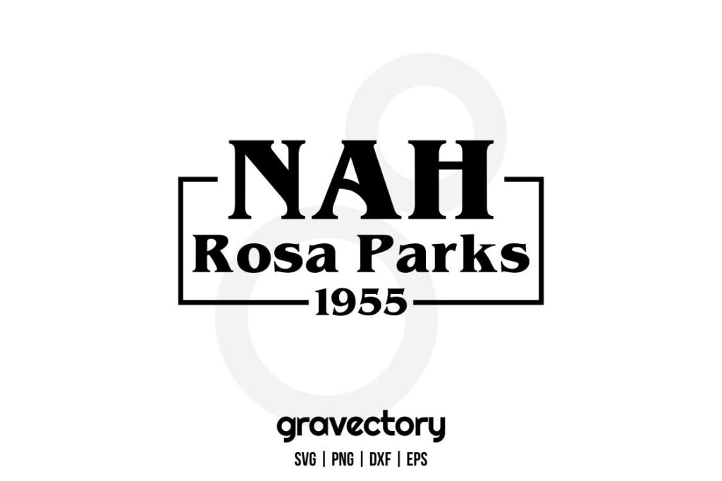 NAH rosa parks 1955 SVG