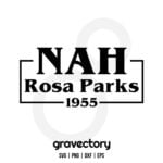 NAH rosa parks 1955 SVG
