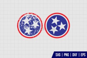Tennessee Tri Star SVG