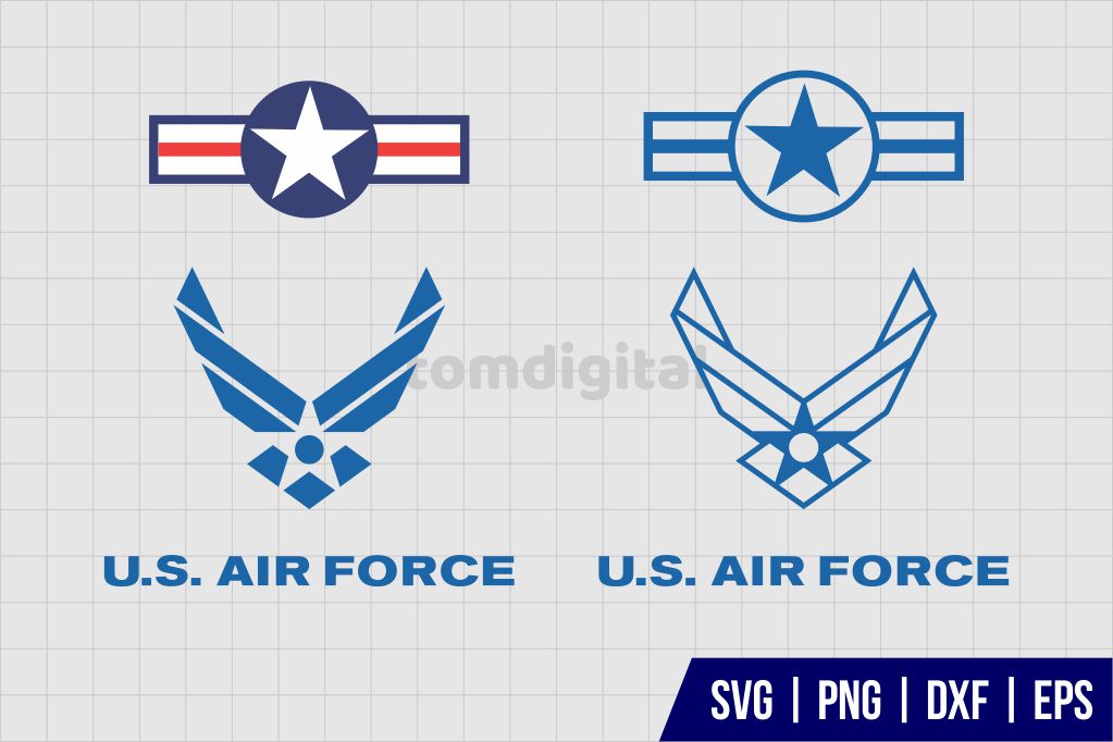 US Air Force Logo SVG Bundle
