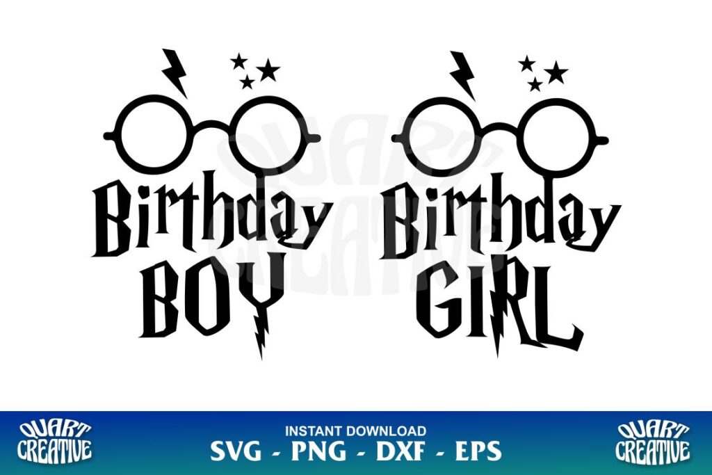 harry potter birthday boy svg Harry Potter Birthday Boy SVG