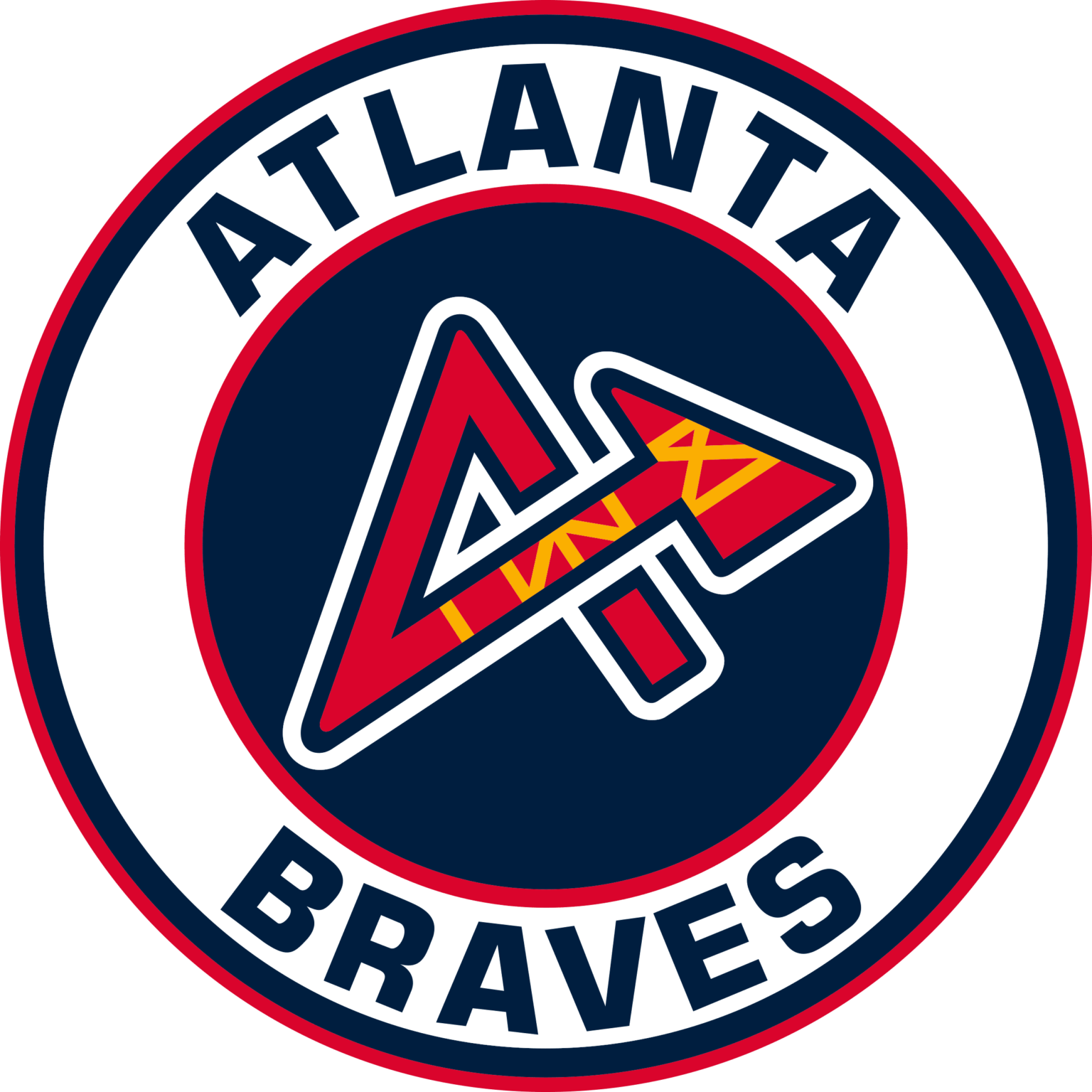 MLB Logo Atlanta Braves, Atlanta Braves SVG, Vector Atlanta Braves ...