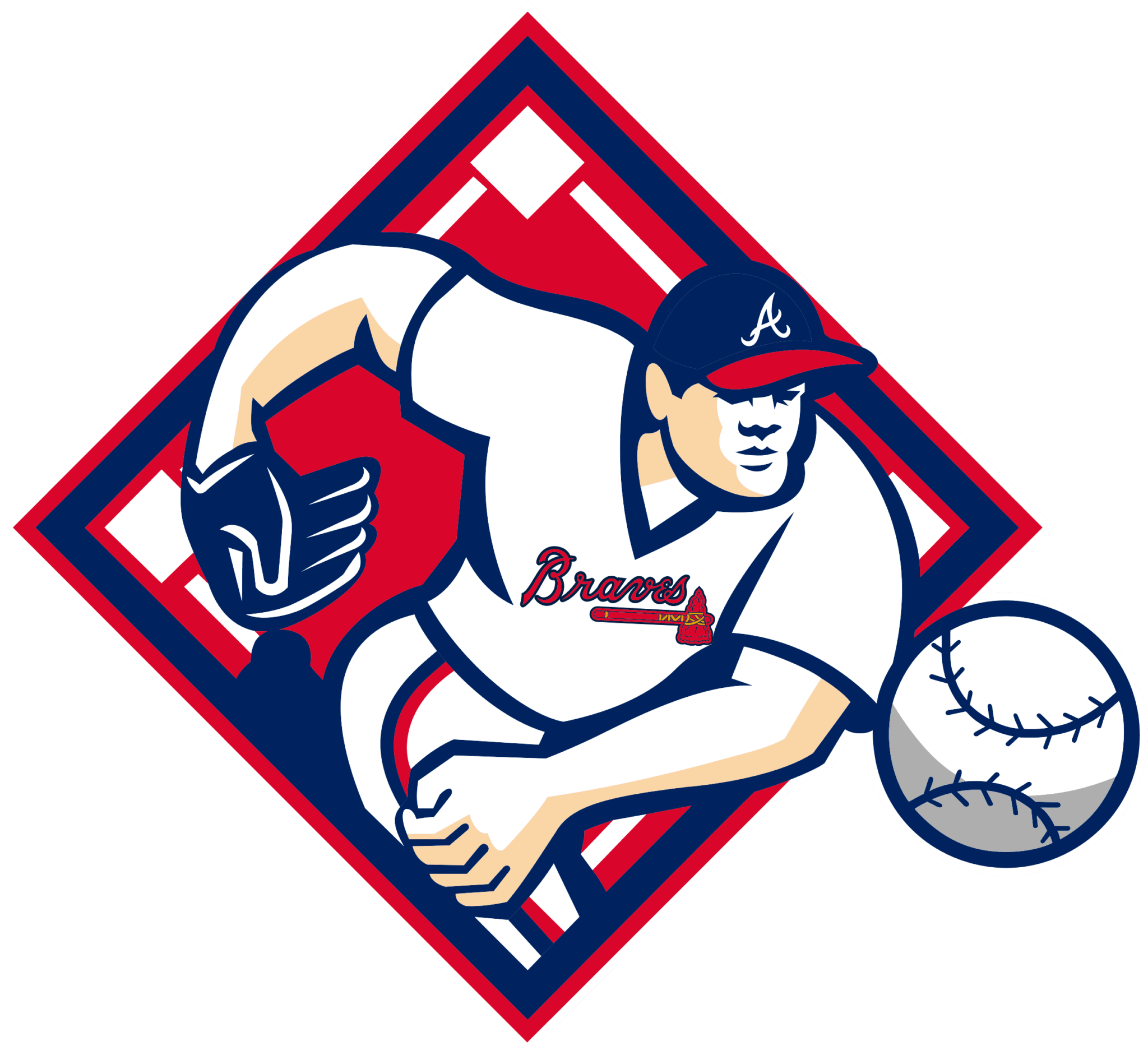 MLB Logo Atlanta Braves, Atlanta Braves SVG, Vector Atlanta Braves ...