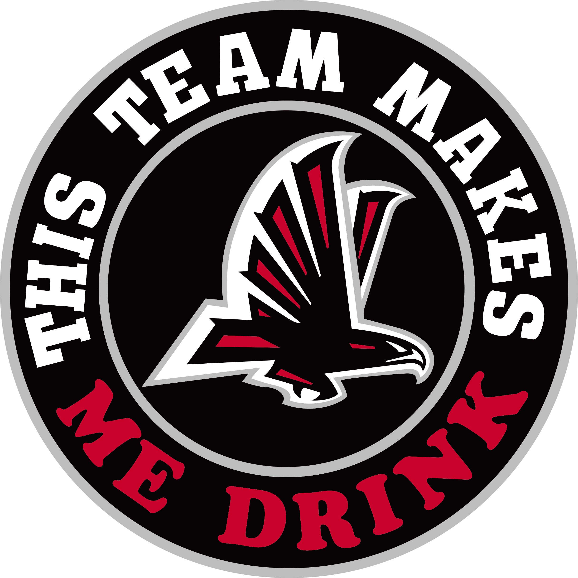 Atlanta Falcons Circle Logo 2 svg, nfl svg, eps, dxf, png, digital