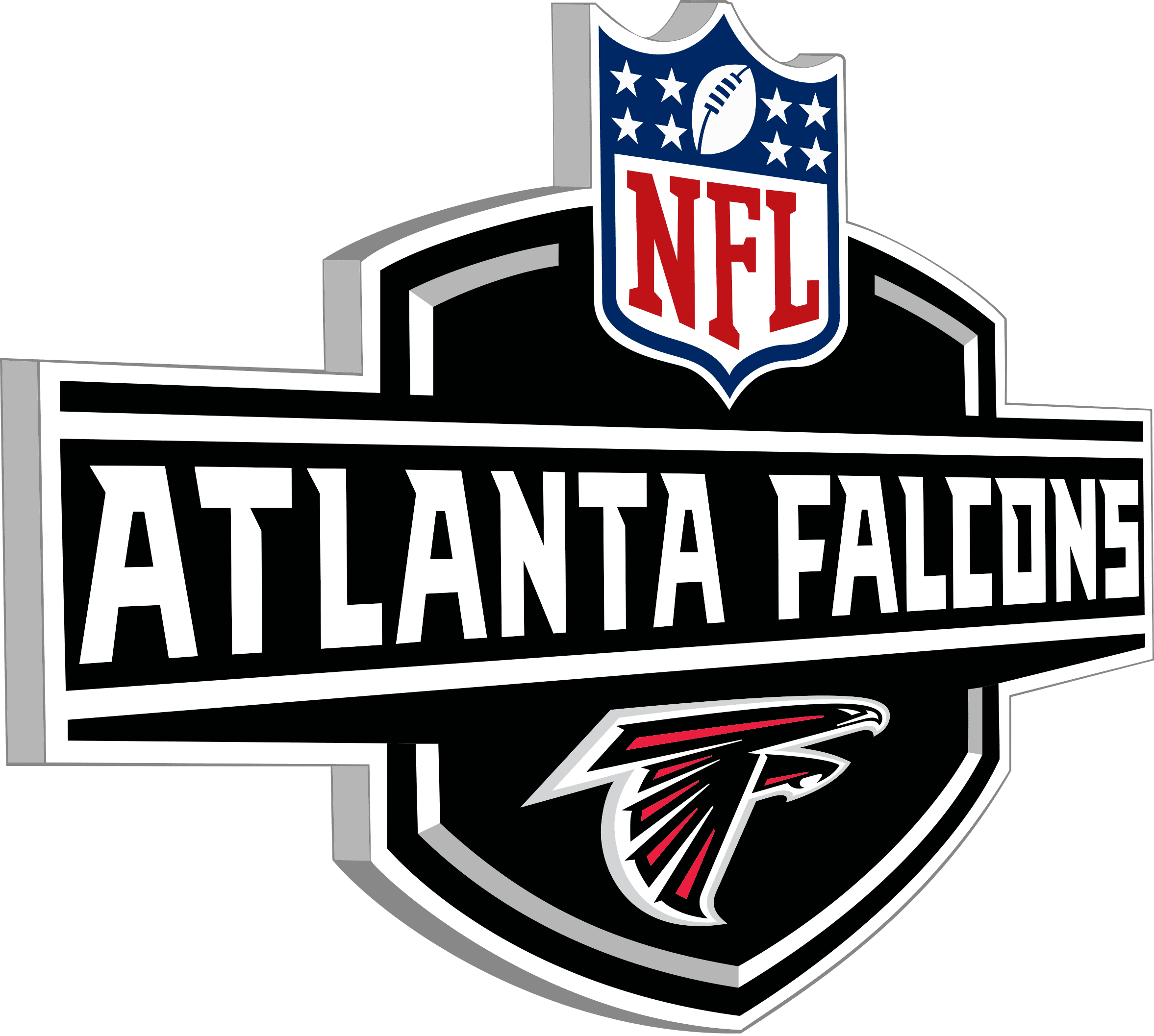 Atlanta Falcons Circle Logo 2 svg, nfl svg, eps, dxf, png, digital