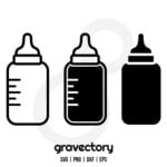 baby bottle svg