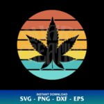 Cannabis Retro SVG