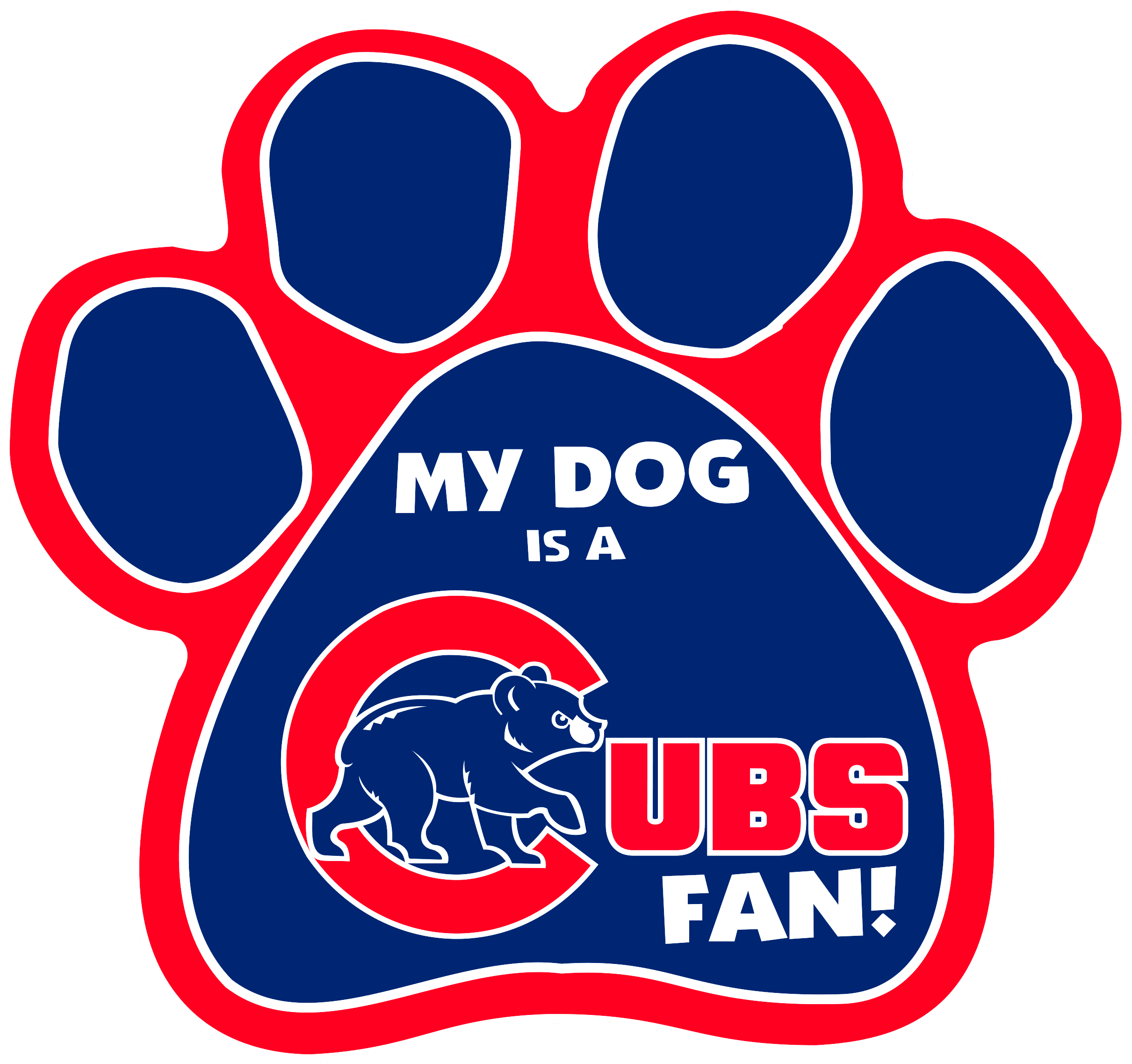 Hello Kitty Chicago Cubs Baseball MLB Team Logo 18MM - 20MM Snap