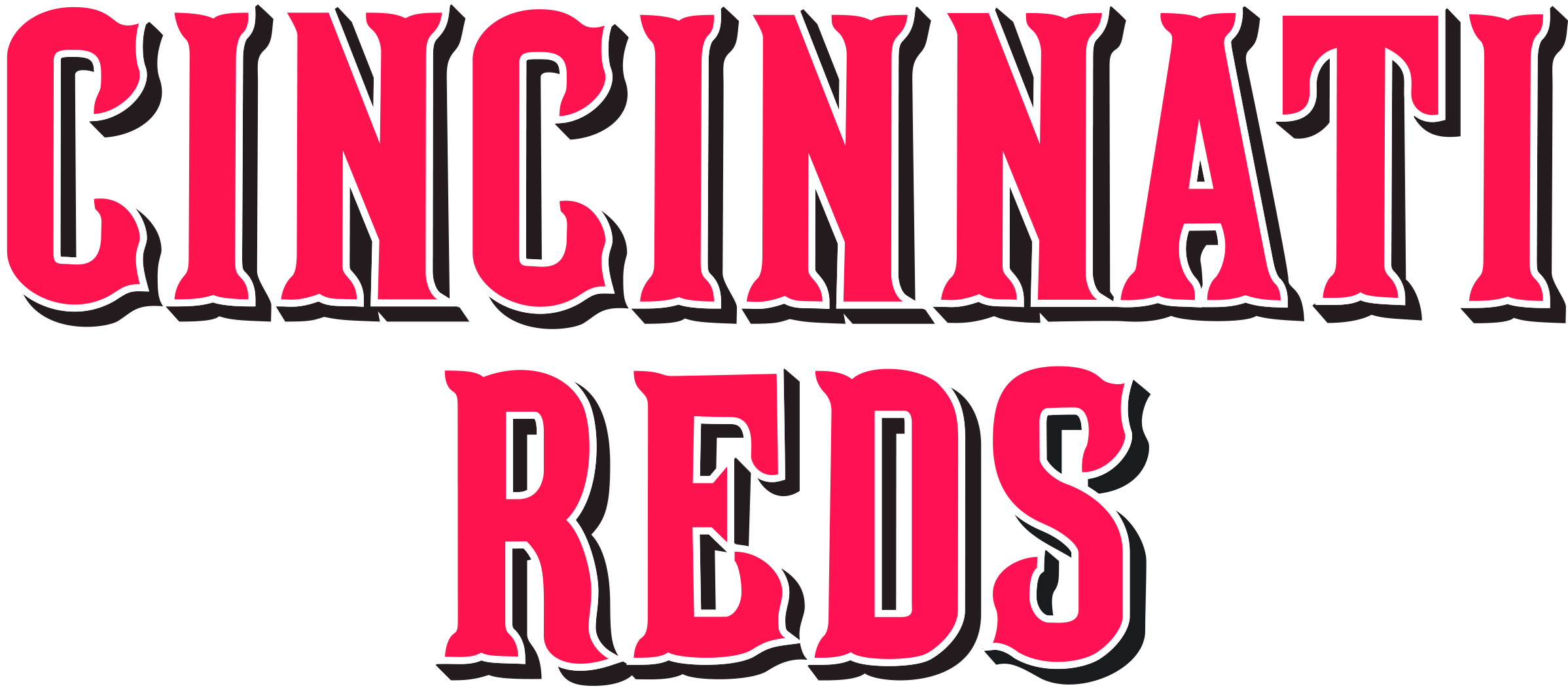 Cincinnati Reds Mlb Svg Cut Files Baseball Clipart Bundle