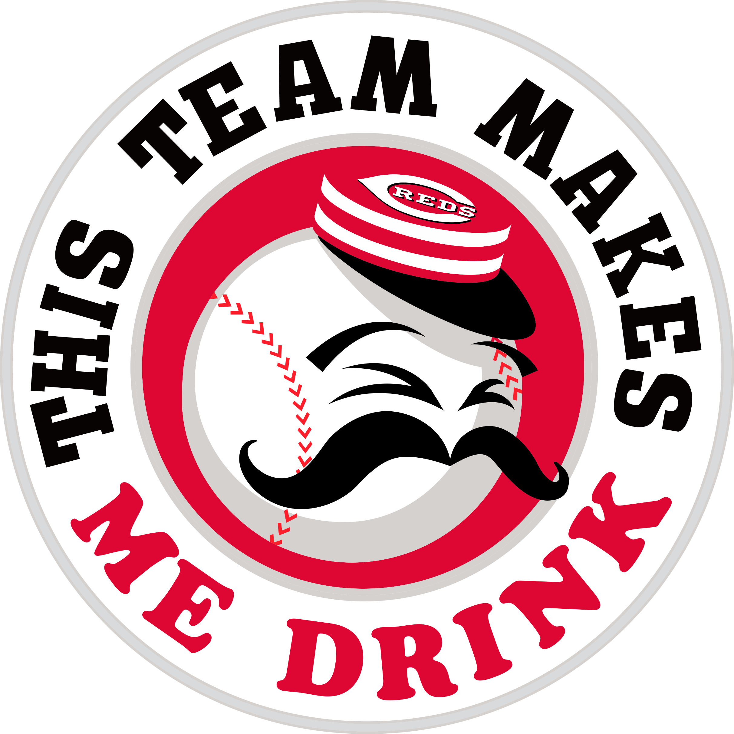 Cincinnati Reds SVG • MLB Baseball Team T-shirt Design SVG Cut
