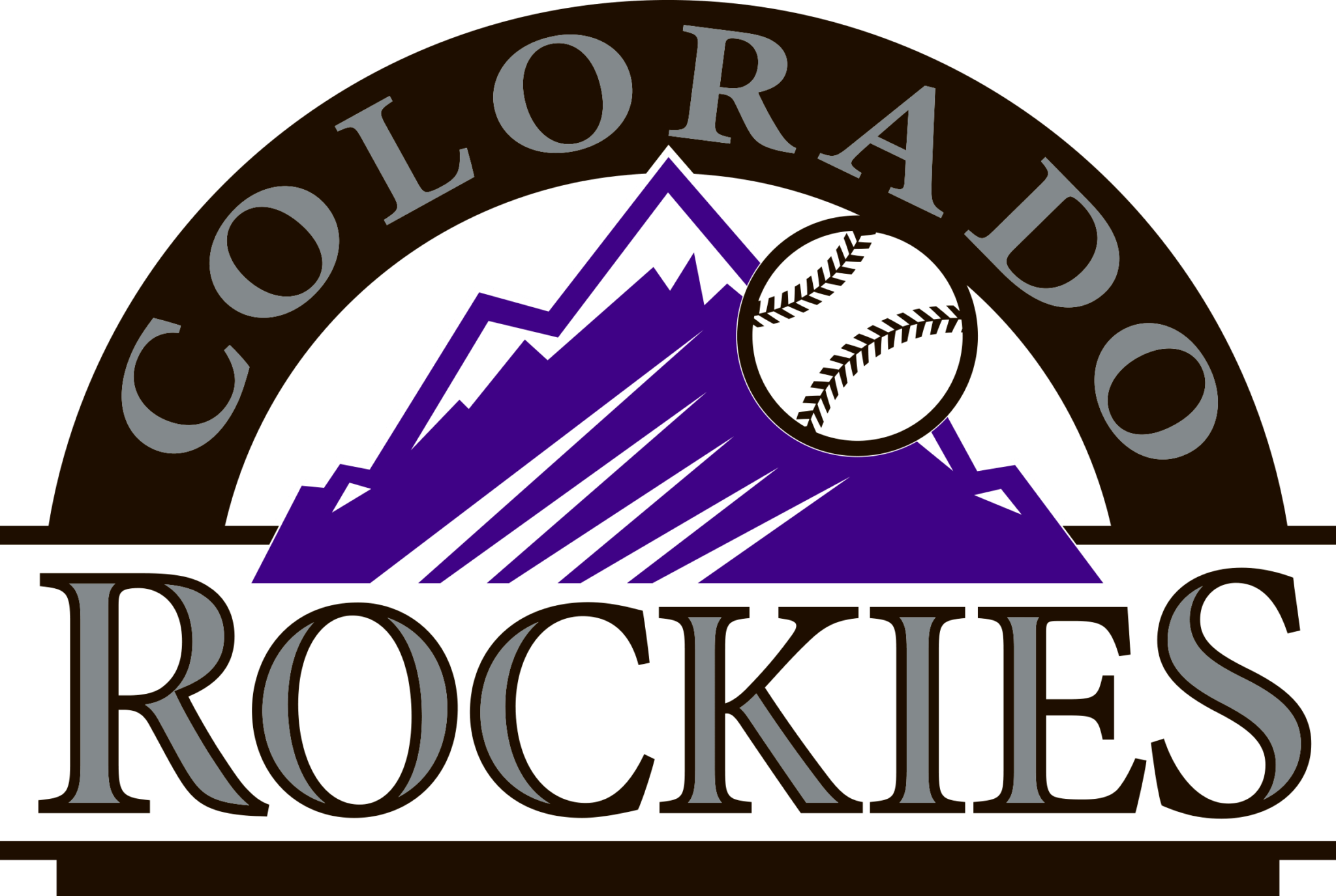 MLB Colorado Rockies SVG, SVG Files For Silhouette, Colorado Rockies ...