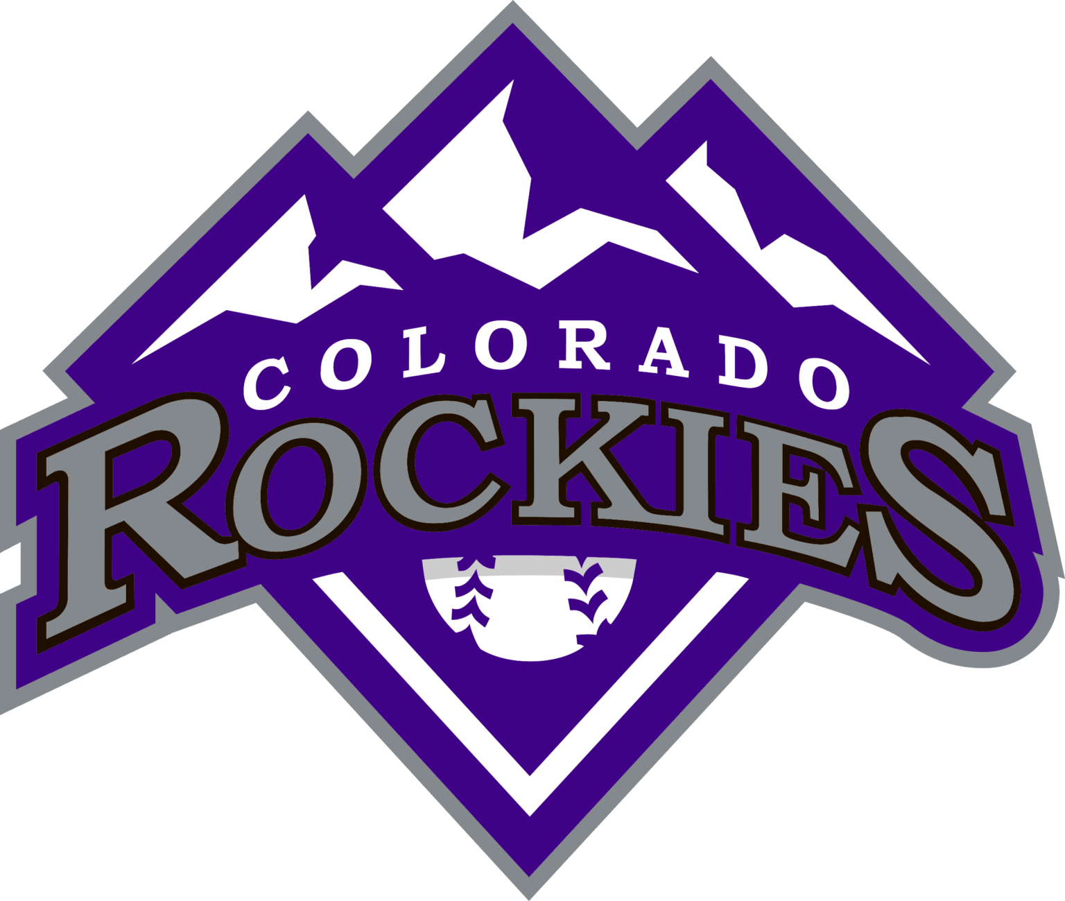 MLB Logo Colorado Rockies, Colorado Rockies SVG, Vector Colorado ...