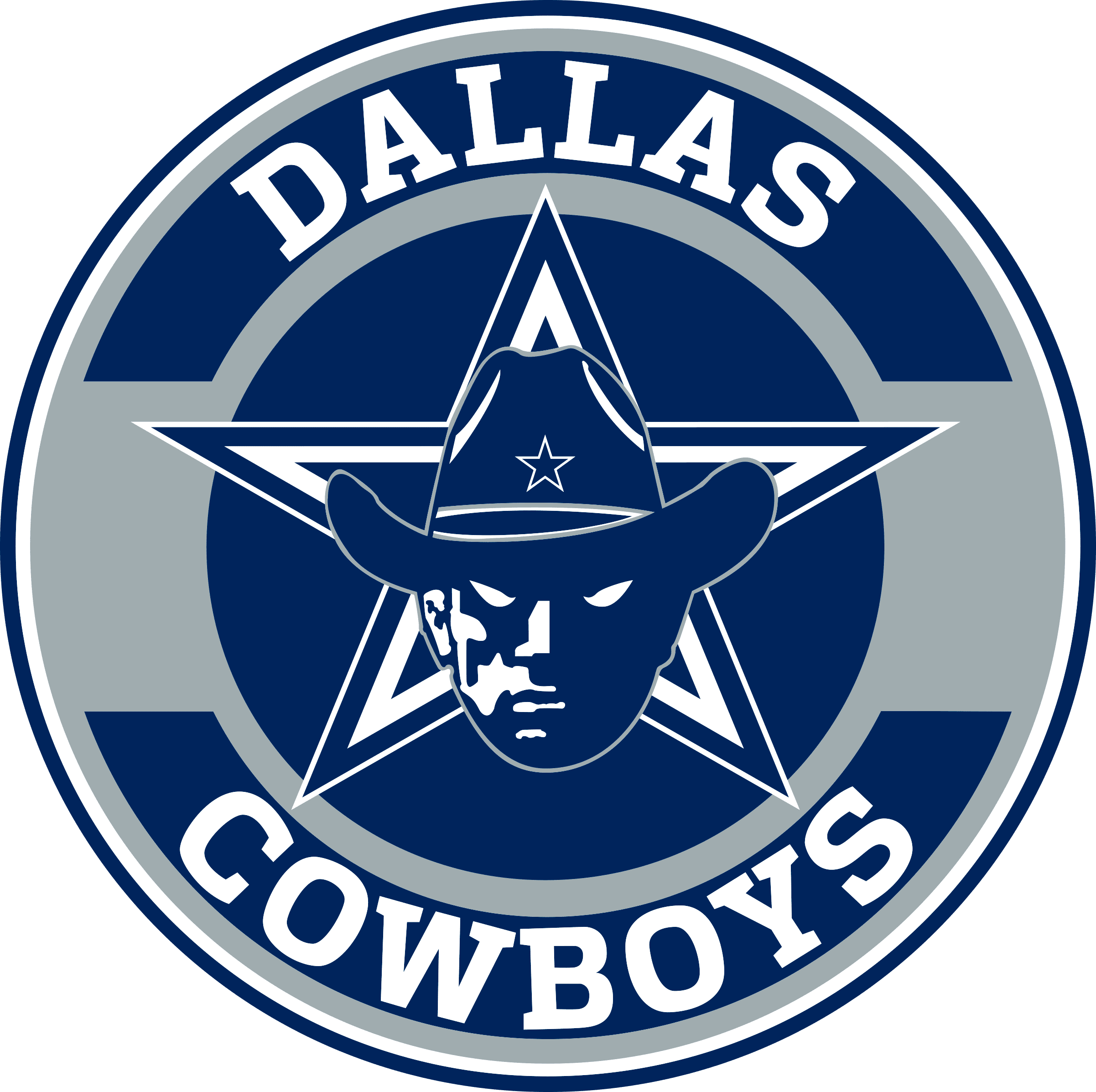 Dallas Cowboys Wordmark & SVG Cut File - Free Sports Logo Downloads